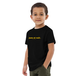 T-shirt Enfant "jaune et...